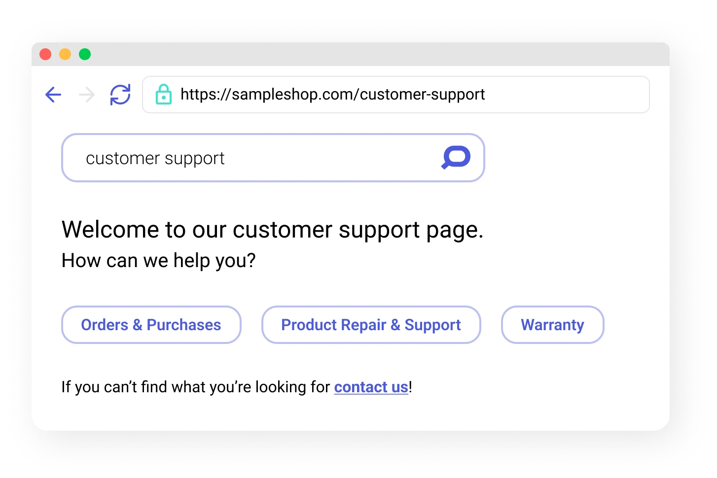 Redirec Rules feature redirect shoppers to informational pages instead of product pages when queries are information-based.