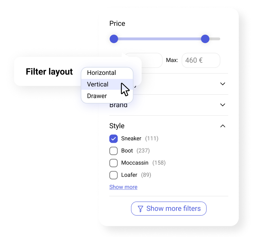 Related Categories in Autocomplete
